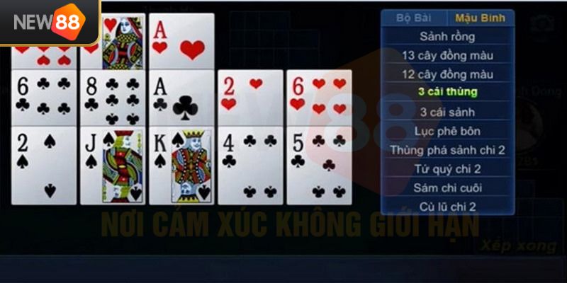 Mậu Binh NEW88 - Trải Nghiệm Game Bài Hay, Thưởng Lớn 2025 2 Luật chơi bài Binh cơ bản yêu cầu tất cả hội viên nắm vững
