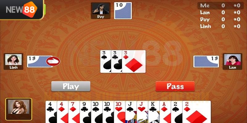 Tiến Lên NEW88 - Nắm Vững Luật Chơi, Chiến Thắng Liên Tục 2025 3 Luật riêng cho từng biến thể của vùng miền khác nhau